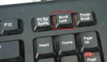 Was bedeutet das Scrolllicht der Tastatur?