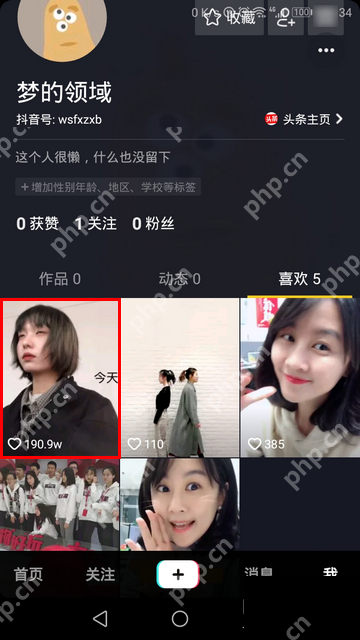 抖音点赞过的视频在哪里找 - 抖音喜欢列表查看与内容查找指南步骤3