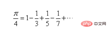 How to calculate π using formula in Python