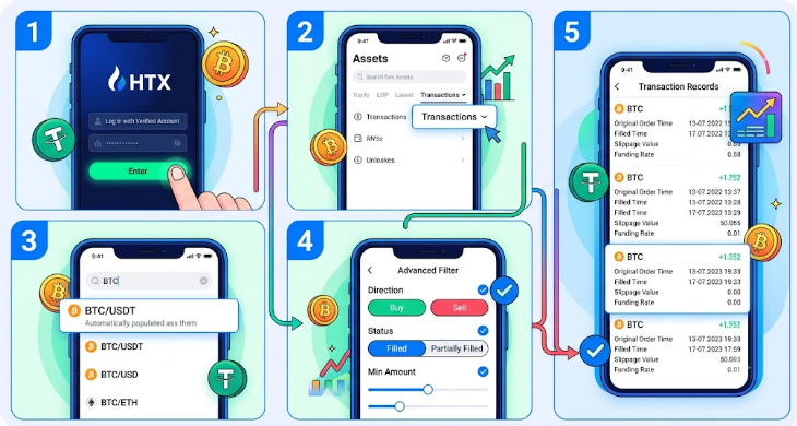 BTC交易记录怎么查询?最新查看方法详解【主流APP】 - php中文网