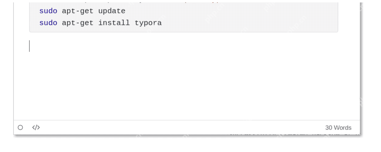 Typora 编辑窗口左下角有源码模式按钮。