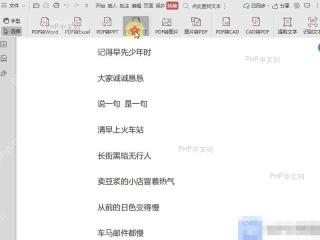 PDF文件如何转记事本文件?入口位置