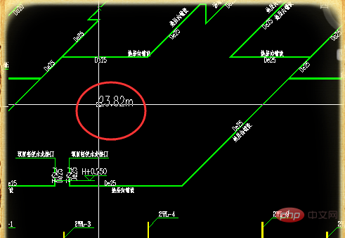 CAD method for counting line segment lengths