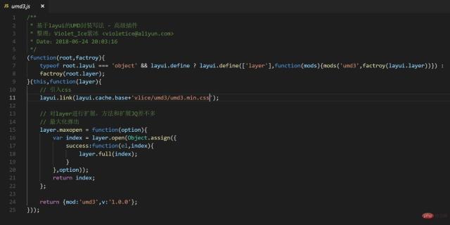 157467413517067LayUI 타사 플러그인 개발 사양에 대한 자세한 설명 LayUI 타사 플러그인 개발 사양에 대한 자세한 설명