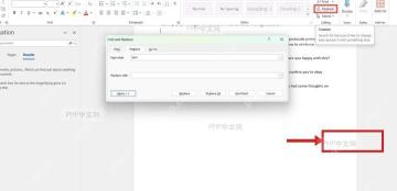 第三步执行全部替换的 Word 界面