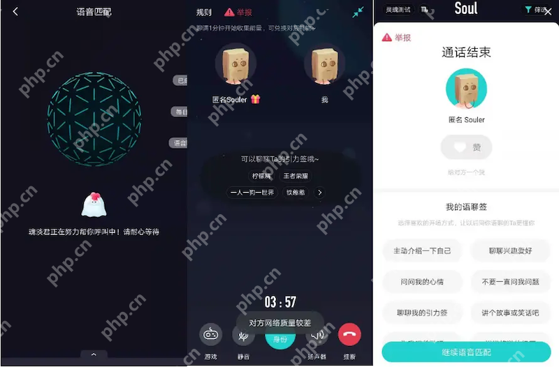 soul匹配不到人是怎么回事 soul匹配是单向还是双向的 - php中文网