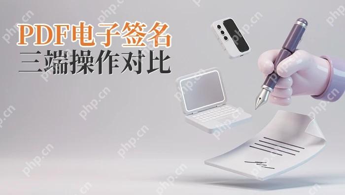 PDF电子签名怎么做?在线、桌面与移动端操作区别