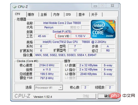 what is cpu voltage