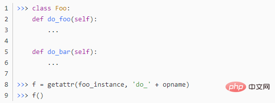 python如何透過函數名稱的字串來呼叫這個函數