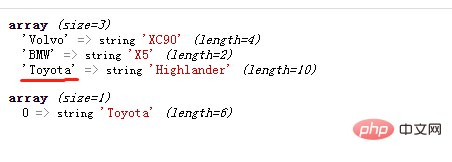 Ist es möglich, eine Array-Suche in PHP durchzuführen?