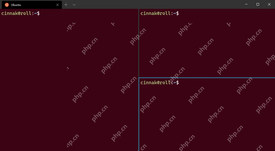 Windows Terminal 使用快捷键创建左右分屏窗格