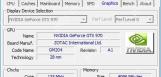 CPU-Z Graphics 页面 GPU 区域显示显卡名称厂商代号和制程