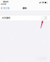 支付宝中文界面:允许通知关闭,对应步骤:进到支付宝通知页后,先看“允许通知”是不是关闭状态。现在这张图能直接证明的,就是开关还没打开。