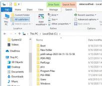 Win10 文件资源管理器搜索框输入 datemodified 条件并打开日期选择器