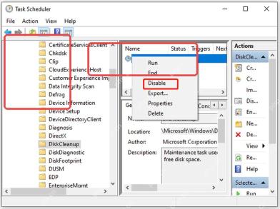 Windows 任务计划程序中的任务列表