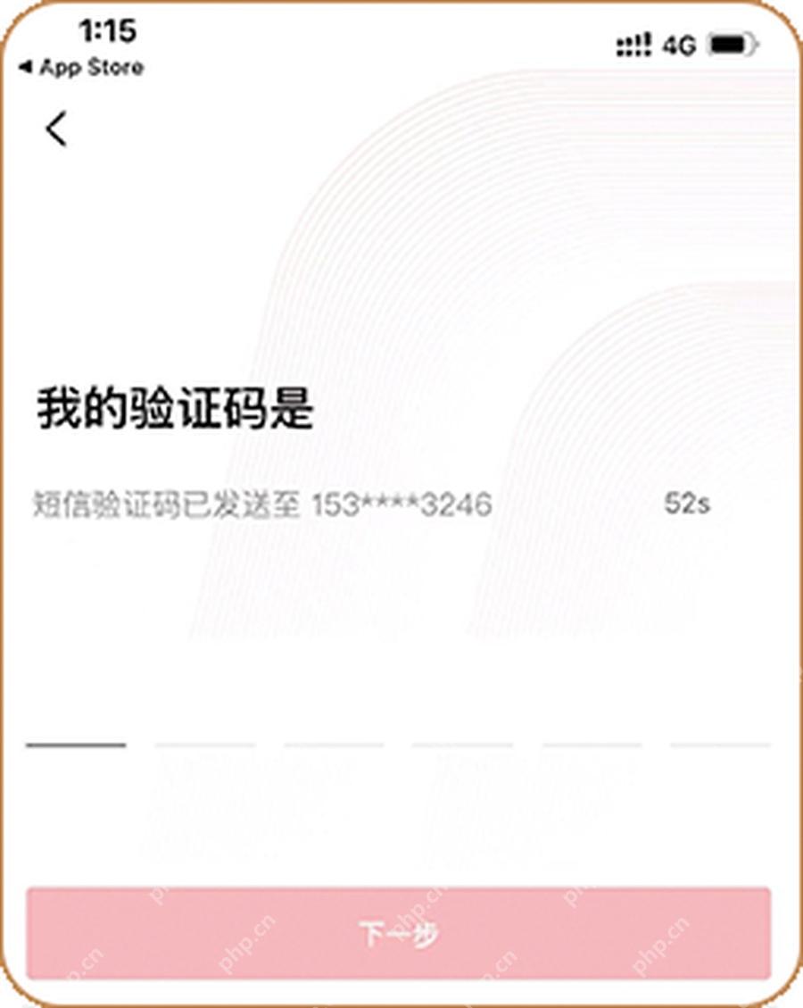 云闪付短信验证码身份核验页面
