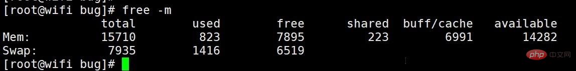 CentOSでメモリを確認する方法