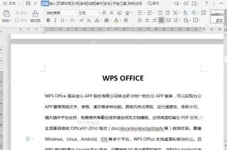 WPS如何给文档内容添加带圈字符？入口位置