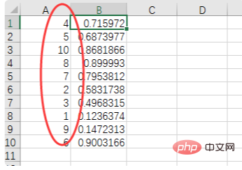 How to use random grouping method in Excel