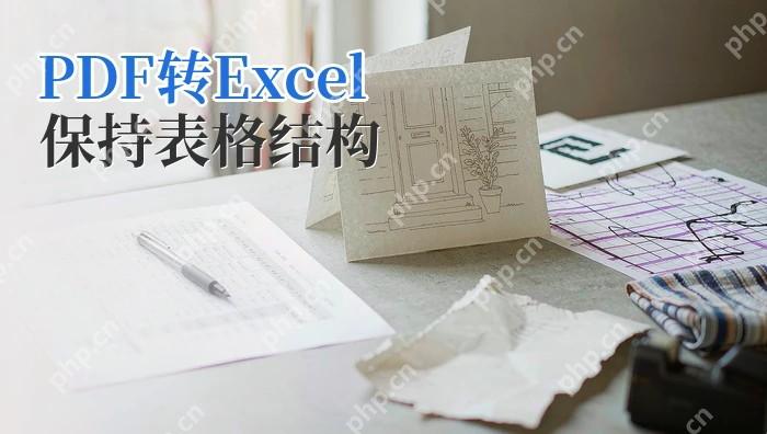 PDF转Excel怎么保持表格结构?多份PDF先合并有必要吗