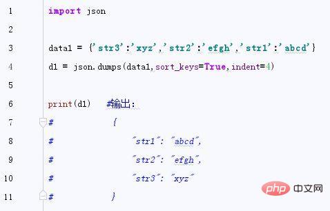 How to use pythons json