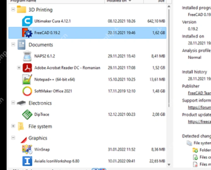 Total Uninstall Windows 软件列表按安装时间显示多个程序。