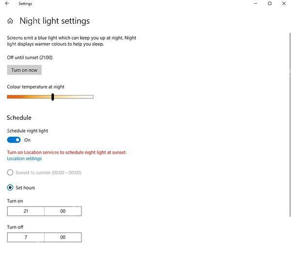 win10夜间模式开不了怎么办_win10夜间显示无法启用检查 - php中文网