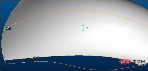 What are the detailed steps for drawing a mouse in ProE?