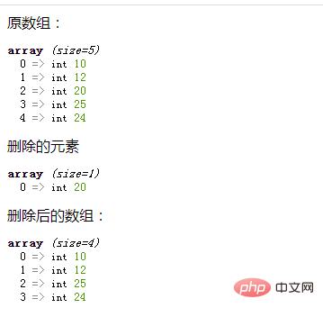 php取數組的值並去掉可以嗎