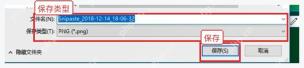 Snipaste Windows 保存窗口中确认保存类型并保存测试图
