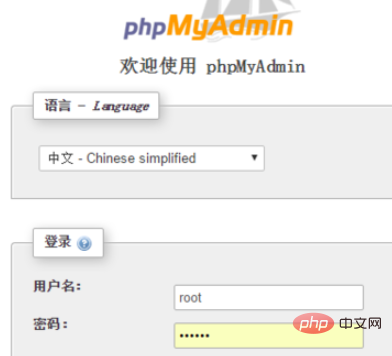 How to set an access password for phpmyadmin