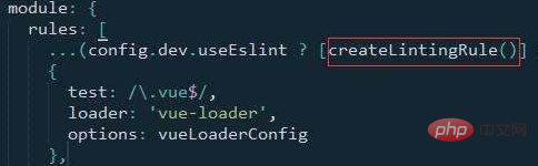 How to cancel eslint in vue