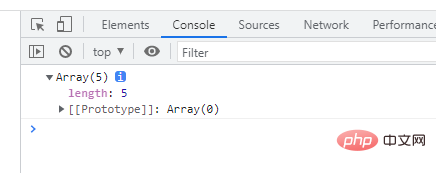 JavaScript 배열의 크기를 초기화할 수 없나요?