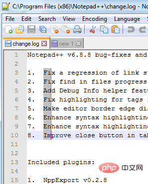 How to select individual columns in notepad