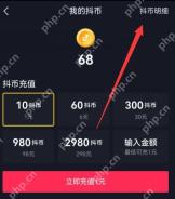 抖音极速版钱包进入我的抖币