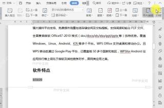 WPS如何开启文档权限?中间操作