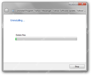 Total Uninstall Windows 正在删除卸载后的文件残留。