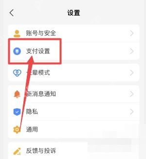 支付宝中文界面:支付设置,对应步骤:打开支付宝后进“我的”,点右上角设置,再进入“支付设置”。免密支付和自动扣款的入口都在这一层。