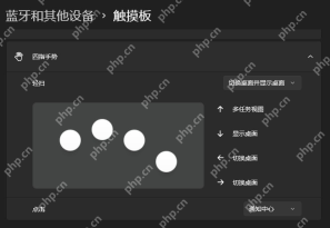 Windows 11 触摸板 四指手势设置