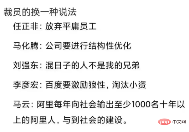 網路大廠頻頻裁員，都給了什麼原因？