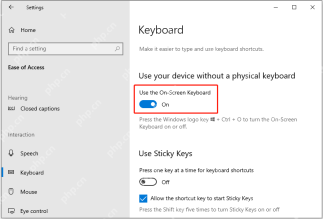 win10屏幕键盘怎么输入中文_win10屏幕键盘中文输入步骤 - php中文网
