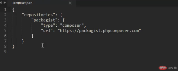 類庫管理器composer安裝與設定laravel