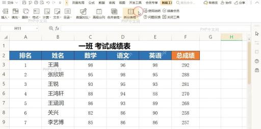 智能工具箱 高效功能处理表格中间操作