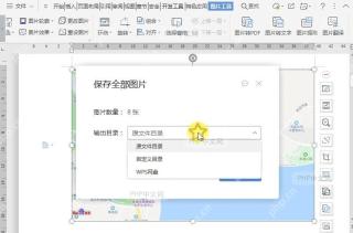 如何提取文件中的所有图片?设置效果