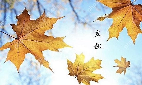 立秋是2025的几月几日几点  今年立秋的时间是几点几分 - php中文网