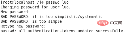 linux中使用useradd指令新增使用者後無法登入