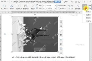 如何更改文档图片的颜色效果?中间操作