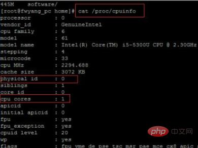 linux怎麼檢查有幾個cpu