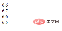 PHPでラウンドは何を意味しますか