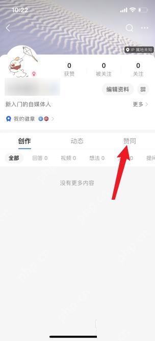 知乎个人主页标签栏里的赞同选项